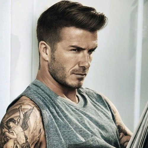 David Beckham cortes de pelo y estilo