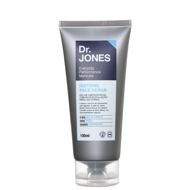 Gel limpiador exfoliante facial isotónico Dr. Jones - 100 ml |  Nuevo viejo