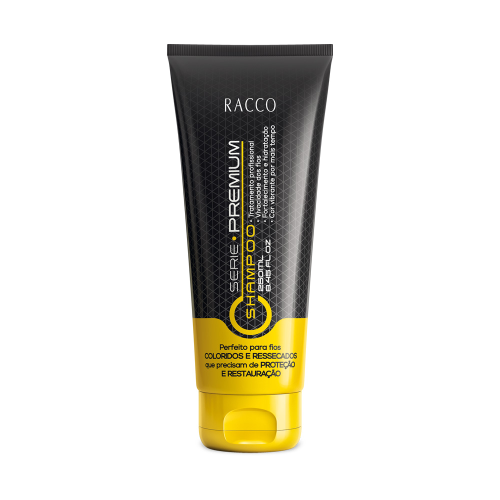 Shampoo para Fios Coloridos e Ressecados Serie Premium - 250ml Racco | New Old Man