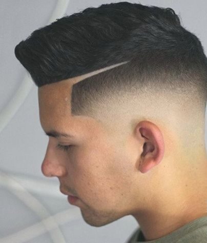 corte de cabelo masculino degrade na navalha