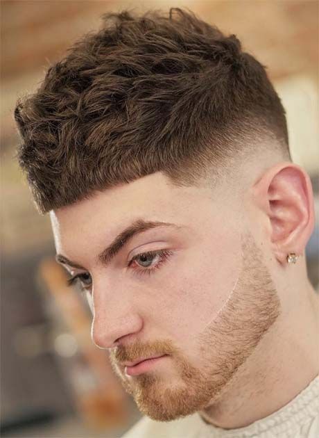 Corte De Cabelo Masculino French Crop Haircut Ou Corte César: Tudo