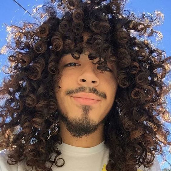 Long Curly Hair |  New Old Man