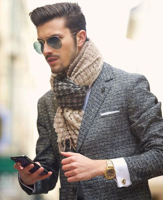 Men's Scarf Learn How to Buy and How to Wear |  New Old Man