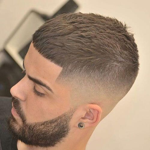 Men's Haircut French Crop Haircut Or Caesar Cut |  New Old Man