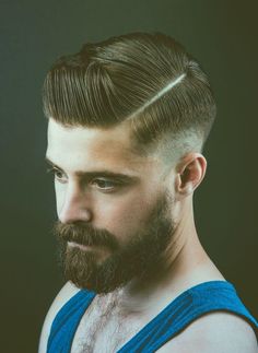 Corte de pelo de hombre Razor Part |  Nuevo viejo