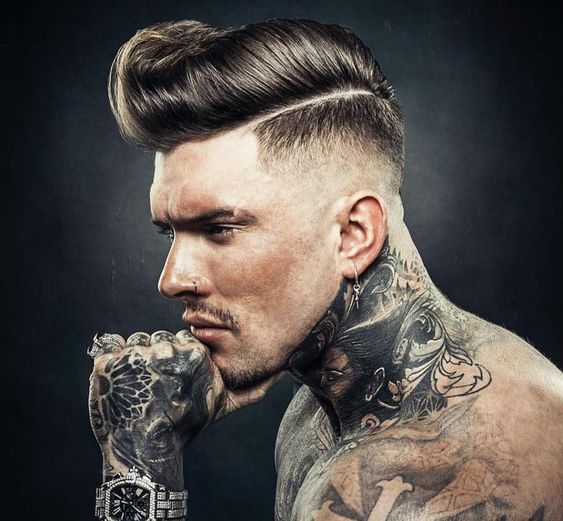 Corte de cabelo masculino disfarçado best sale com risco