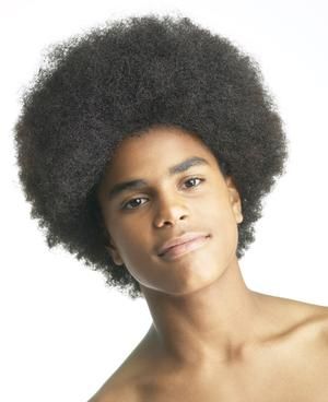 cabelo black power homem