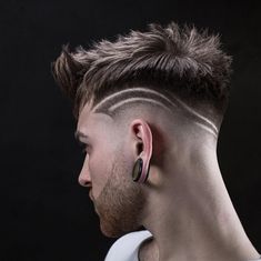 Corte de cabelo masculino com risco | New Old Man