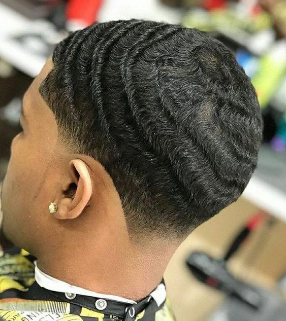 Corte de pelo para hombre 360 ​​Waves |  Nuevo viejo