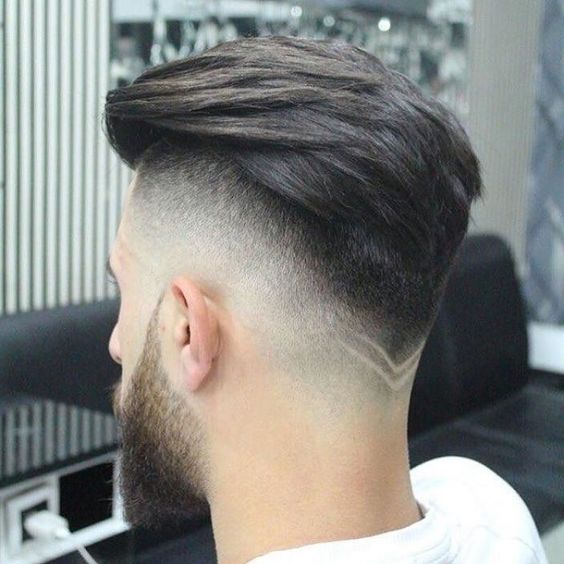 corte de cabelo masculino em v