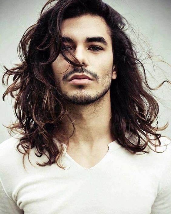 Textured Male Long Hair | New Old Man
