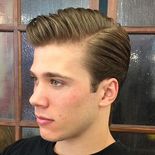 Men's HairCut Side Part Fade | New Old Man