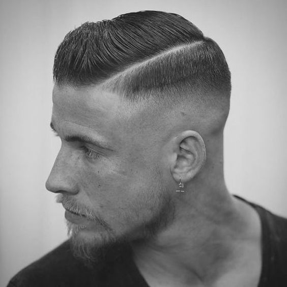 Men's HairCut Side Part Fade | New Old Man