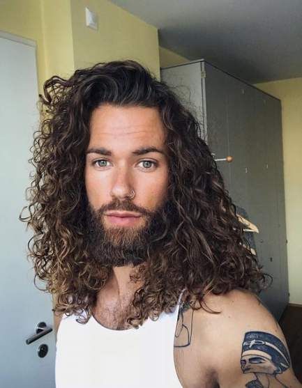 Long Curly or Long Curly Male HairCut | New Old Man