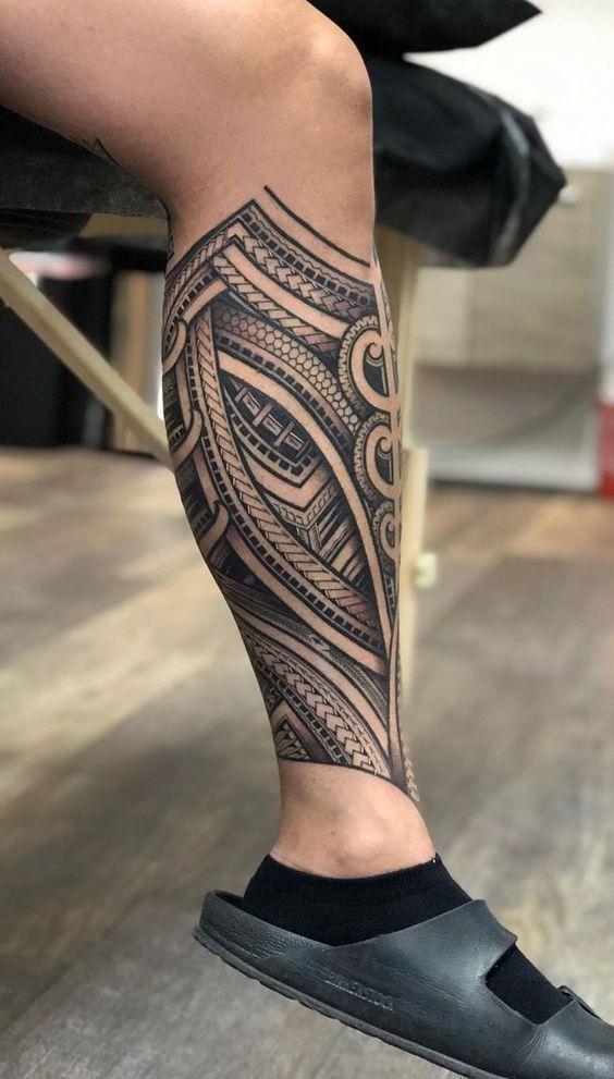 Male Leg Tattoos | New Old Man