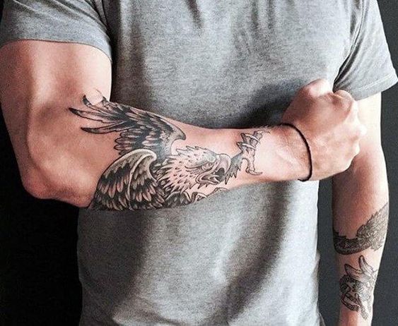 Tatouages ​​d'avant-bras masculins |  nouveau vieil homme