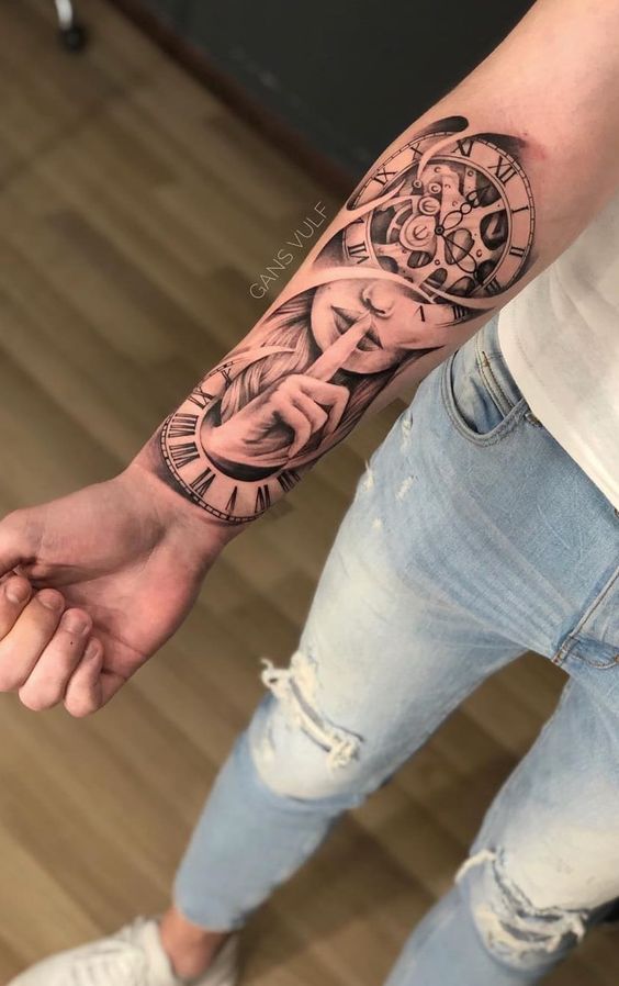 Tatuagens Masculinas no Antebraço | New Old Man