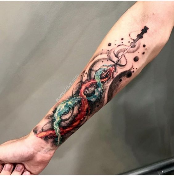 Tatuaggi braccio uomo |  Nuovo vecchio uomo