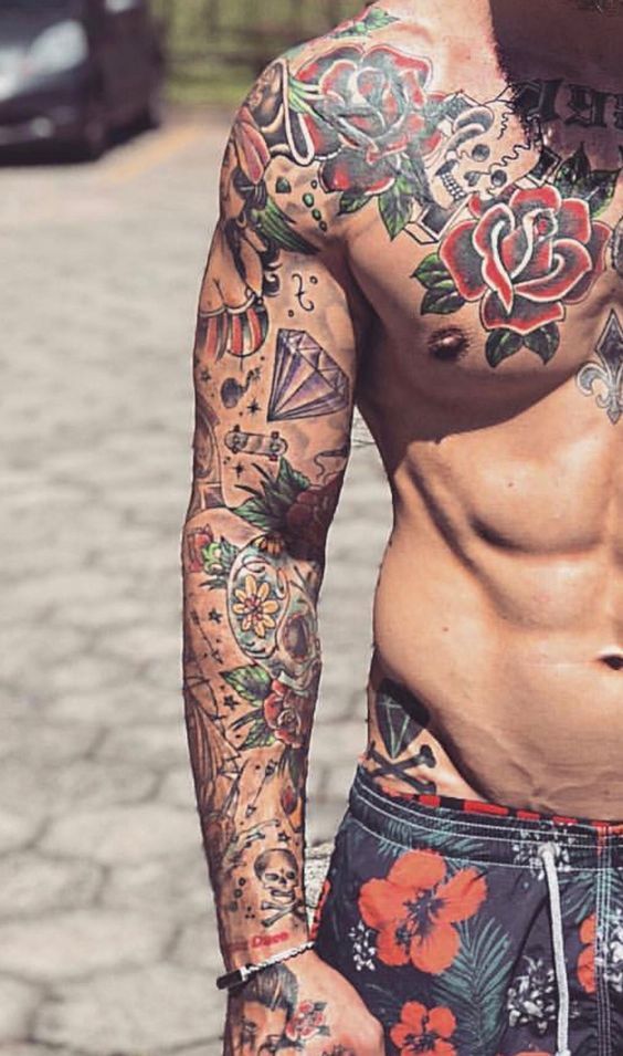 Tatuagens Masculinas no Ombro | New Old Man
