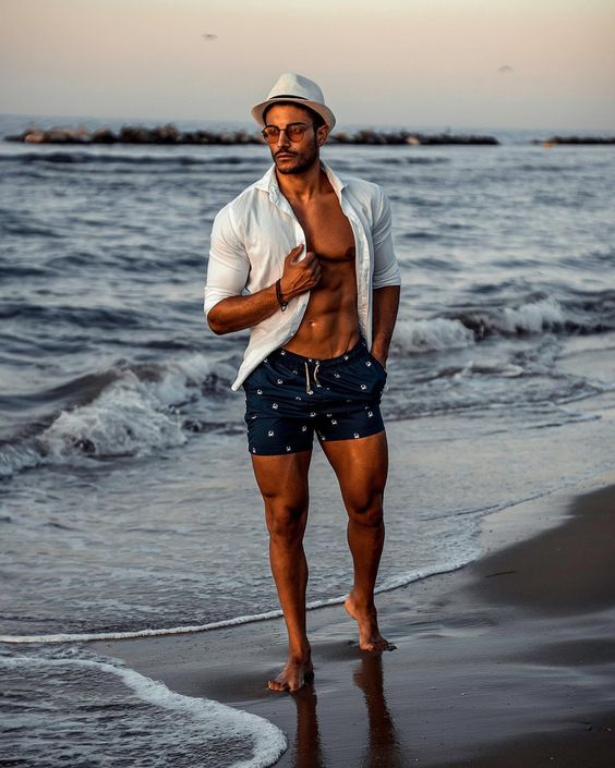 Ropa de playa para hombres: Cómo vestirse bien en la playa | New Old - N.O.M Blog