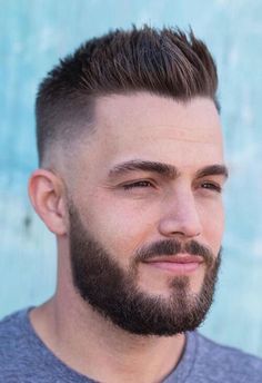 Short Men's Haircut With Low Tuft | New Old Man