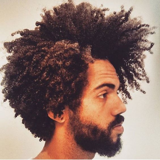 Corte de pelo largo para hombre Black Power | Nuevo viejo