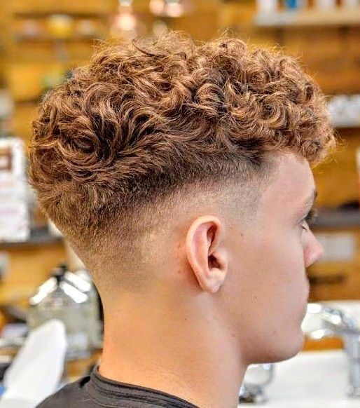 Male Curly Fade Haircut | New Old Man