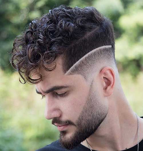 Male Curly Fade Haircut | New Old Man