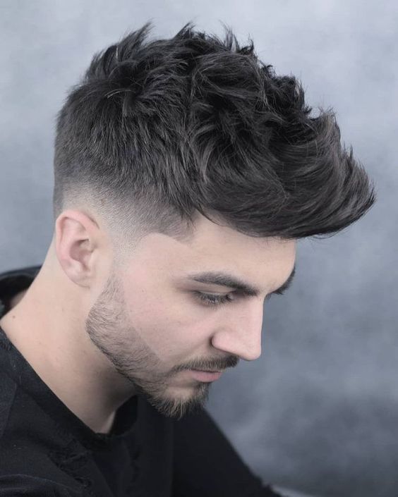 Male Haircut Tuft with Gradient | New Old Man