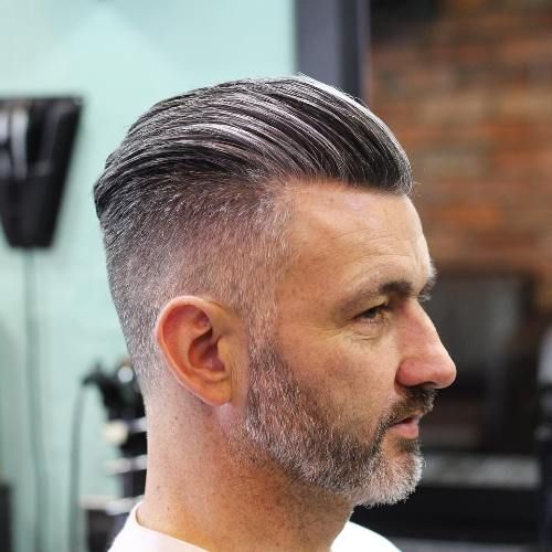 Male Slick Back Haircut | New Old Man