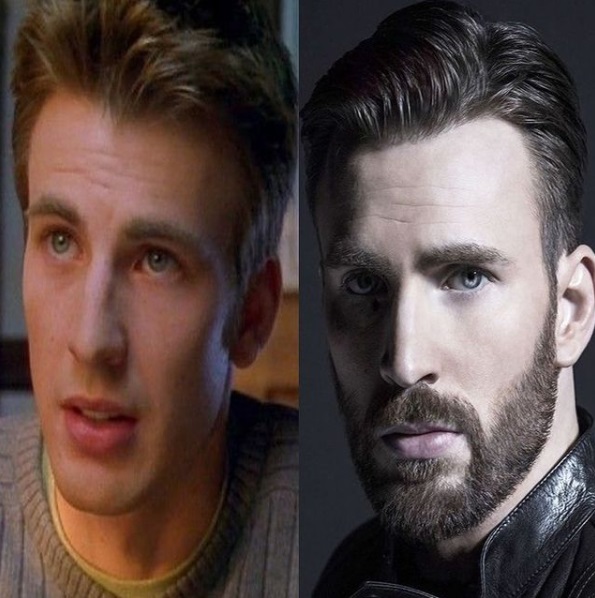 Desafío antes y después: hombres sin barba contra hombres con barba
