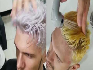 Tinte Cómo no dejar el cabello amarillo después de la decoloración