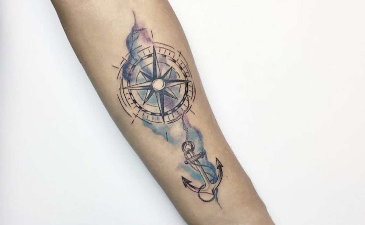 TATUAGEM MASCULINA Técnica AQUARELA: Tatuagem Aquarelada Conheça Tudo e Dicas