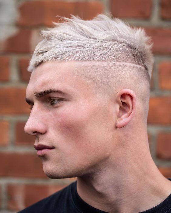 Men's French Crop Haircut with 4 Thread