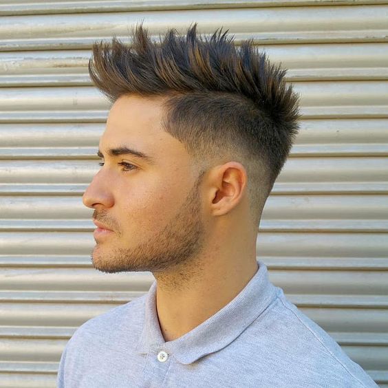 Male Haircut with Gradient 4