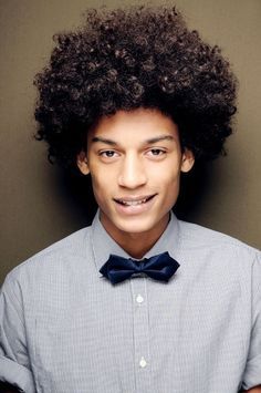 Black Power Curly Male Haircuts 1
