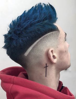 Herren-Faux-Hawx-Haarschnitte für Teenager 5