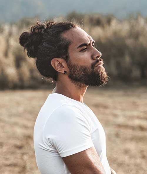 Top Curly Knot Men's Haircuts For 2022 2