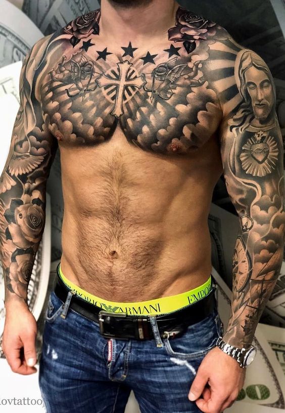 Inspirations for Male Tattoo 2022 43