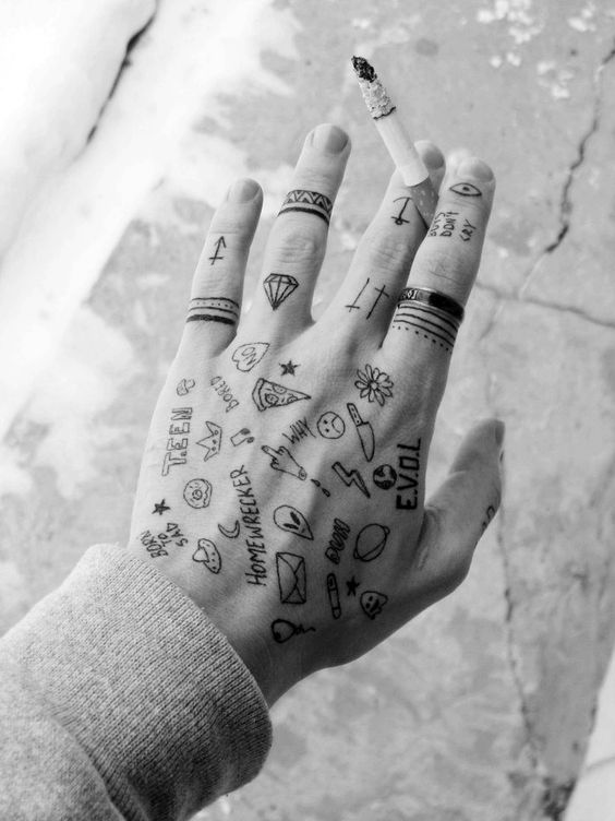 75 Fantastic Finger Tattoos for Men [2024 Inspiration Guide] | Finger tattoo  designs, Tattoos for guys, Hand tattoos