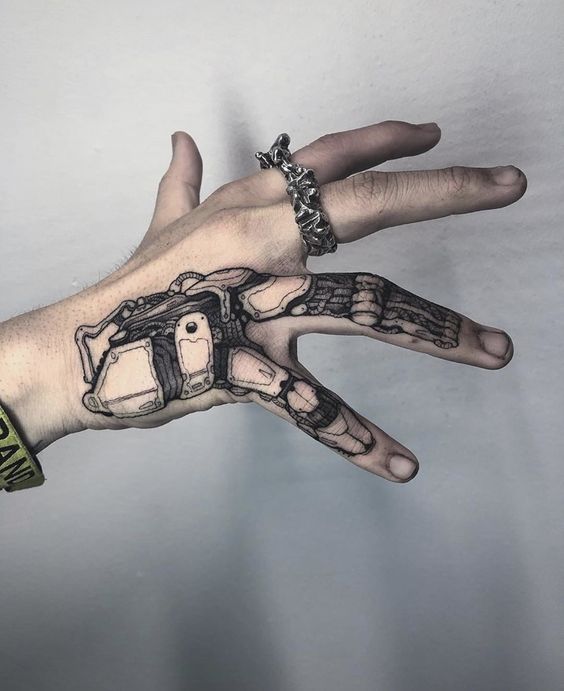 TATUAGENS MASCULINAS NA MÃO - Mens sleeve HAND tattoo ideas inspiration  Moda homen men fashion 