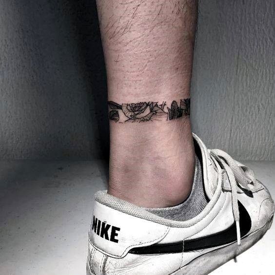 Tatuajes de tobillo para hombres: +40 inspiraciones | New Old Man - N.O.M  Blog