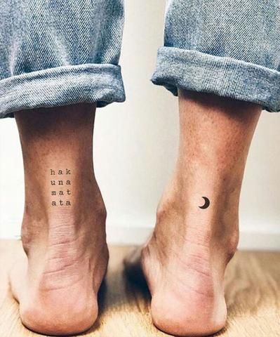 Men's Ankle Tattoos: +40 Inspirations