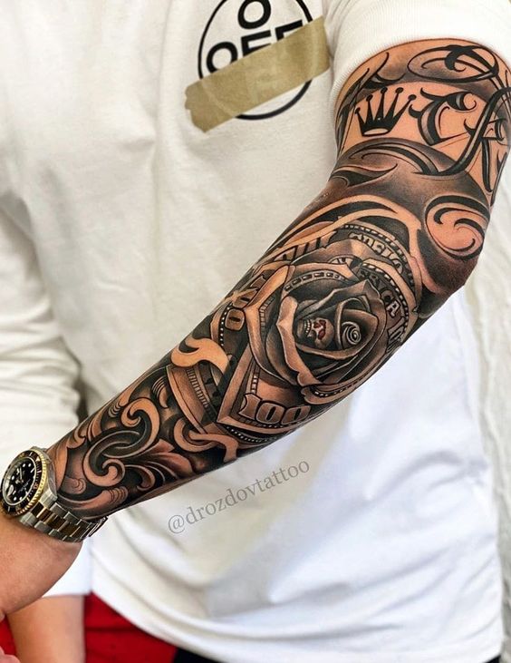 Stilvolle Tattoos für Männer