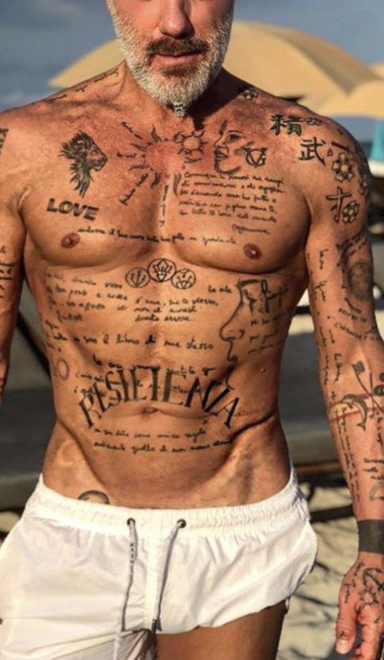 Tatuaggi alla moda per gli uomini