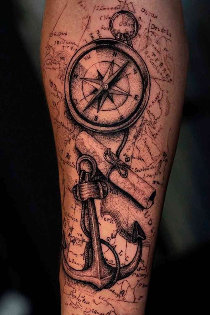 15 Sheets Pirate Ship Anchor Temporary Tattoos For Men Adults Women Compass  Tattoo Paste Waterproof Fake Shark Tatoo Black Small - AliExpress