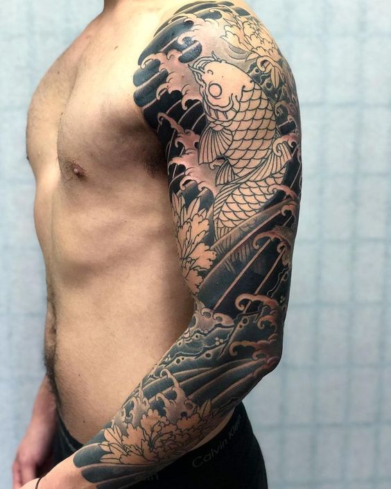 Karpfen-Tattoos für Männer