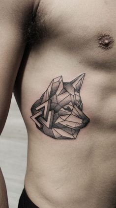 Male Wolf Tattoos: +60 Inspirations | New Old Man  Blog