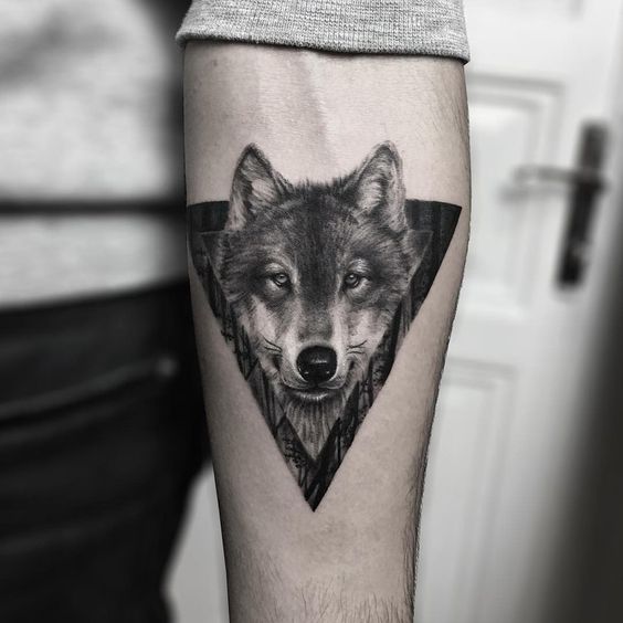 tatuajes de lobos para hombres