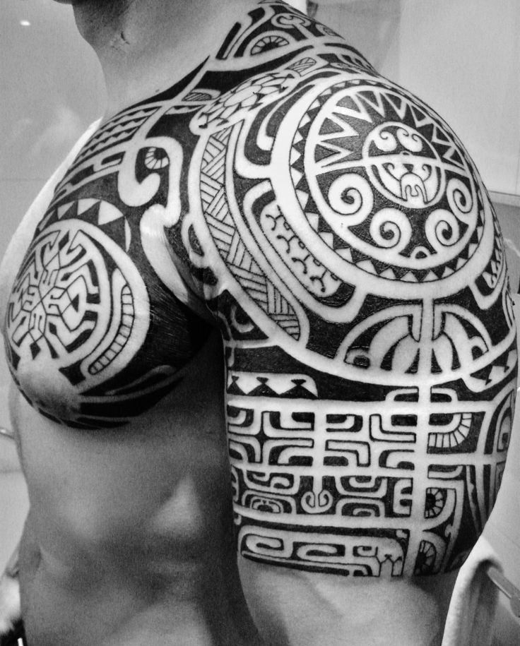 Tatuagens Masculinas de Tribal - Maori